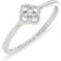 Kendra Scott Fleur Ring - Silver/Diamond