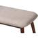 Baxton Studio Flora Settee Bench 41.3x17.7"