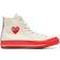 Comme des Garçons x Converse Play Chuck 70 High Top - Pristine/Red/Egret