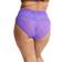 Hanky Panky Plus Size Retro Lace V-Kini - Vivid Violet