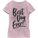 Fifth Sun Big Girl's Disney Mickey Classic Best Day T-shirt - Pink