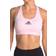 Adidas Don't Rest Alphaskin Padded Bra - Clear Pink