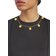 Saks Fifth Avenue Disc Station Necklace = Gold