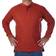 Smith Extended Tail Mini Thermal Knit Henley Pullover - Rust