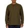 Smith Extended Tail Mini Thermal Knit Henley Pullover - Green