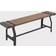 Ridge Road Décor Industrial Settee Bench 13x18"