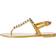 Stuart Weitzman Goldie Jelly - Gold Tonal