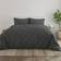 Home Collection Pinch Pleat 2-pack Duvet Cover Gray (238.76x187.96)