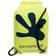 Gecko Drawstring Waterproof Backpack - Neon Green/Navy