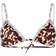 Calvin Klein Triangle Bikini Top - Animal