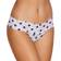 Cosabella Never Say Never Printed Cutie Low Rise Thong - Diamond Navy