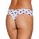 Cosabella Never Say Never Printed Cutie Low Rise Thong - Diamond Navy