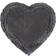Better trends Heart Shaggy Border Collection Gray