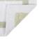 Better trends Hotel Collection Bath Rug 2 pcs Green, White 17x24"