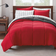 Serta Simply Clean Antimicrobial Bed Linen Grey, Red (259.08x228.6cm)