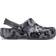 Crocs Kid's Classic Camo Clog - Black/Grey