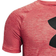 Under Armour Kid's Tech Split Logo Hybrid SS T-shirt - Red/Black (1363279-600)