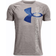 Under Armour Kid's Tech Split Logo Hybrid SS T-shirt - Concrete/Royal Blue