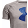 Under Armour Kid's Tech Split Logo Hybrid SS T-shirt - Concrete/Royal Blue