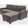 Serta Storage Chaise Sofa 89" 3 Seater