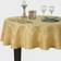 Elrene Home Fashions Barcelona Jacquard Tablecloth Gold (213.36x152.4)