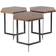 Olivia & May Industrial Mango Wood Table 3