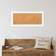 Amanti Art Cabinet White Narrow Framed Cork Bulletin Memo Board Notice Board 33.2x15.2"