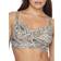 Cosabella Never Say Never Printed Curvy Sweetie Bralette - Palm Aloe
