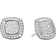 David Yurman Albion Stud Earrings - Silver/Gold/Diamonds
