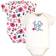 Touched By Nature Organic Cotton Layette Set & Giftset 25-pack - Blue Garden Floral (10167955)