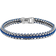 David Yurman Woven Box Chain Bracelet - Silver/Blue