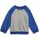 Adidas Infant Essentials Logo Sweatshirt & Pants Gender Neutral - Medium Grey Heather/Royal Blue (HM6599)