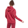 Reebok Women Identity Logo Fleece Pullover Hoodie - Punch Berry