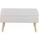 Lumisource Storage Settee Bench 15.5x16.8"