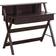 Techni Mobili Storage Wenge Writing Desk 21.8x43.2"