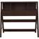 Techni Mobili Storage Wenge Writing Desk 21.8x43.2"