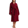 Superior Cotton Terry Adult Unisex Bathrobe - Burgundy