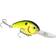 Strike King Pro Model 5XD 18g Black Back Chartreuse