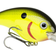 Strike King Pro Model 5XD 18g Black Back Chartreuse