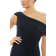 Mac Duggal Ruched One-Shoulder Trumpet Gown - Navy