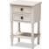 Baxton Studio Lenore Bedside Table 11.8x15.8"