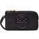 Tory Burch Perry Bombe Top-Zip Card Case - Black