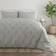 Home Collection Pinch Pleat 2-pack Duvet Cover Gray (238.76x187.96)