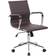 Techni Mobili Modern Medium Back Executive Office Chair 39.5"