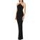 Nookie Trinity Halter Gown - Black