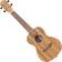 Ortega Timber Series Left-Handed Concert Acoustic-Electric Ukulele with Bag