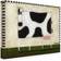 White Cow Wall Decor 47x35"