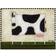 White Cow Wall Decor 47x35"