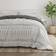 Home Collection iEnjoy Home Etched Gate Duvet Cover Gray (238.76x187.96)