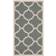 Safavieh Courtyard Quatrefoil Gray, Beige 67x67"